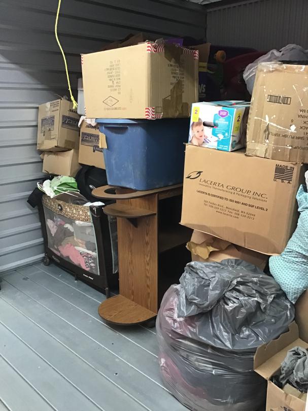 Storage Unit Auction in West Springfield , MA at UHaul Moving and